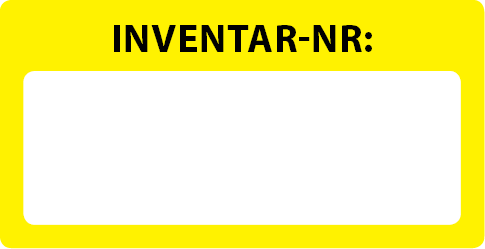 Inventaretiketten rechteckig 40 x 20 mm