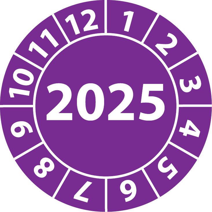 Jahresplakette-2025-violett-lila-jahresaufkleber