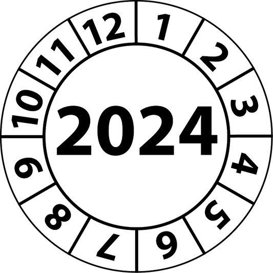 Jahresprüfplaketten 2024