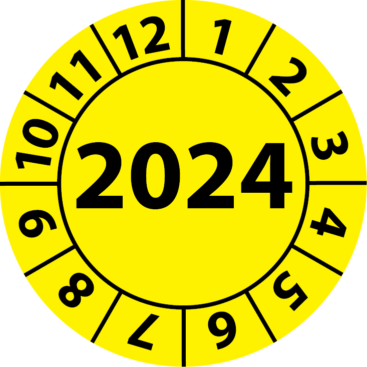 Jahresprüfplaketten 2024