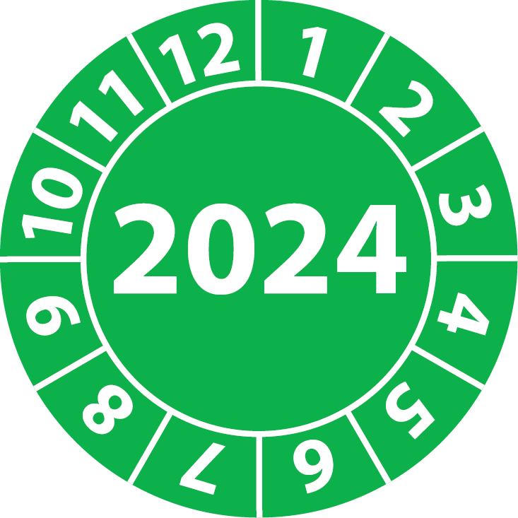 Jahresprüfplaketten 2024