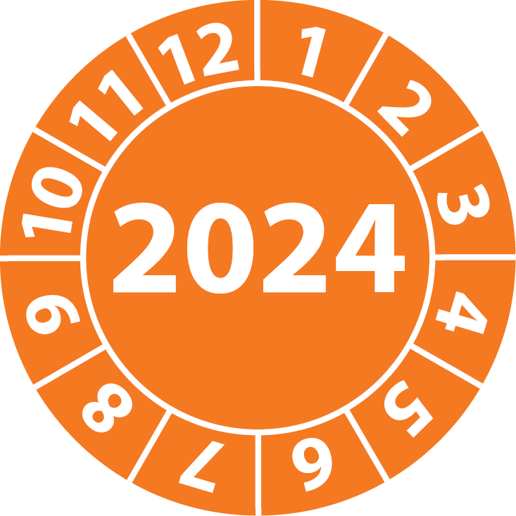 Jahresprüfplaketten 2024