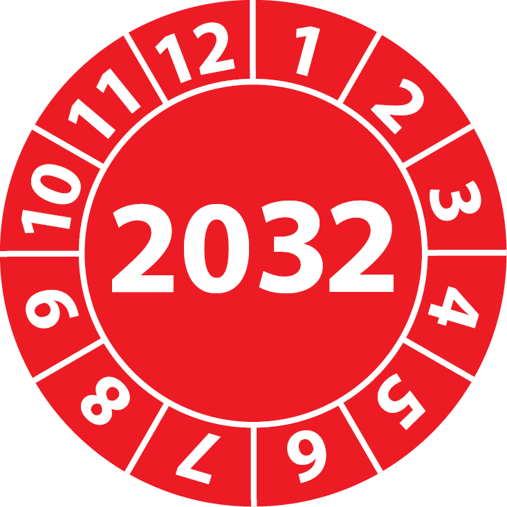 Jahresprüfplaketten 2032