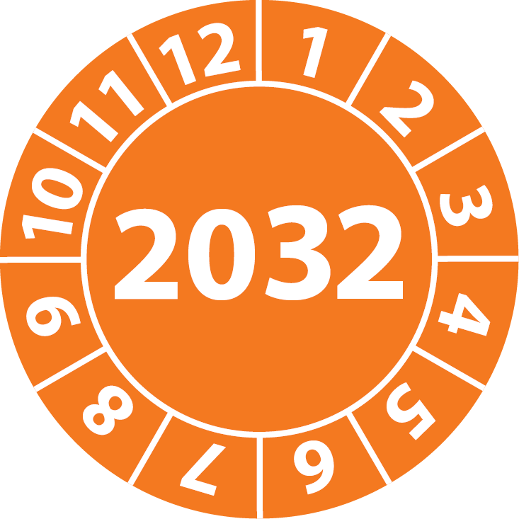 Jahresprüfplaketten 2032