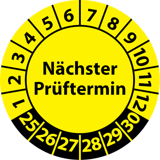Prüfplakette Nächster Prüftermin