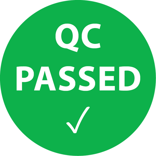 QC PASSED Aufkleber / Etiketten / Prüfplaketten Qualitätssicherung